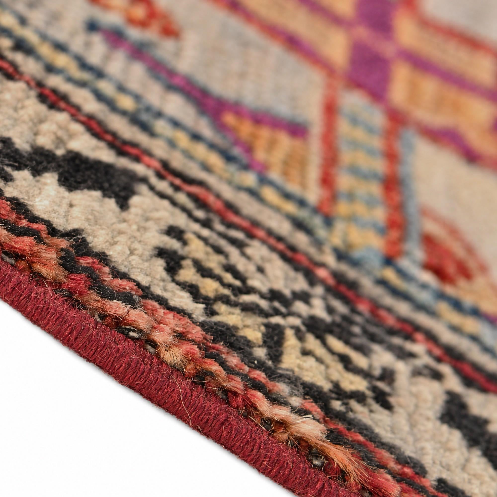 40cm x 60cm Hand Knotted Ziegler Rug