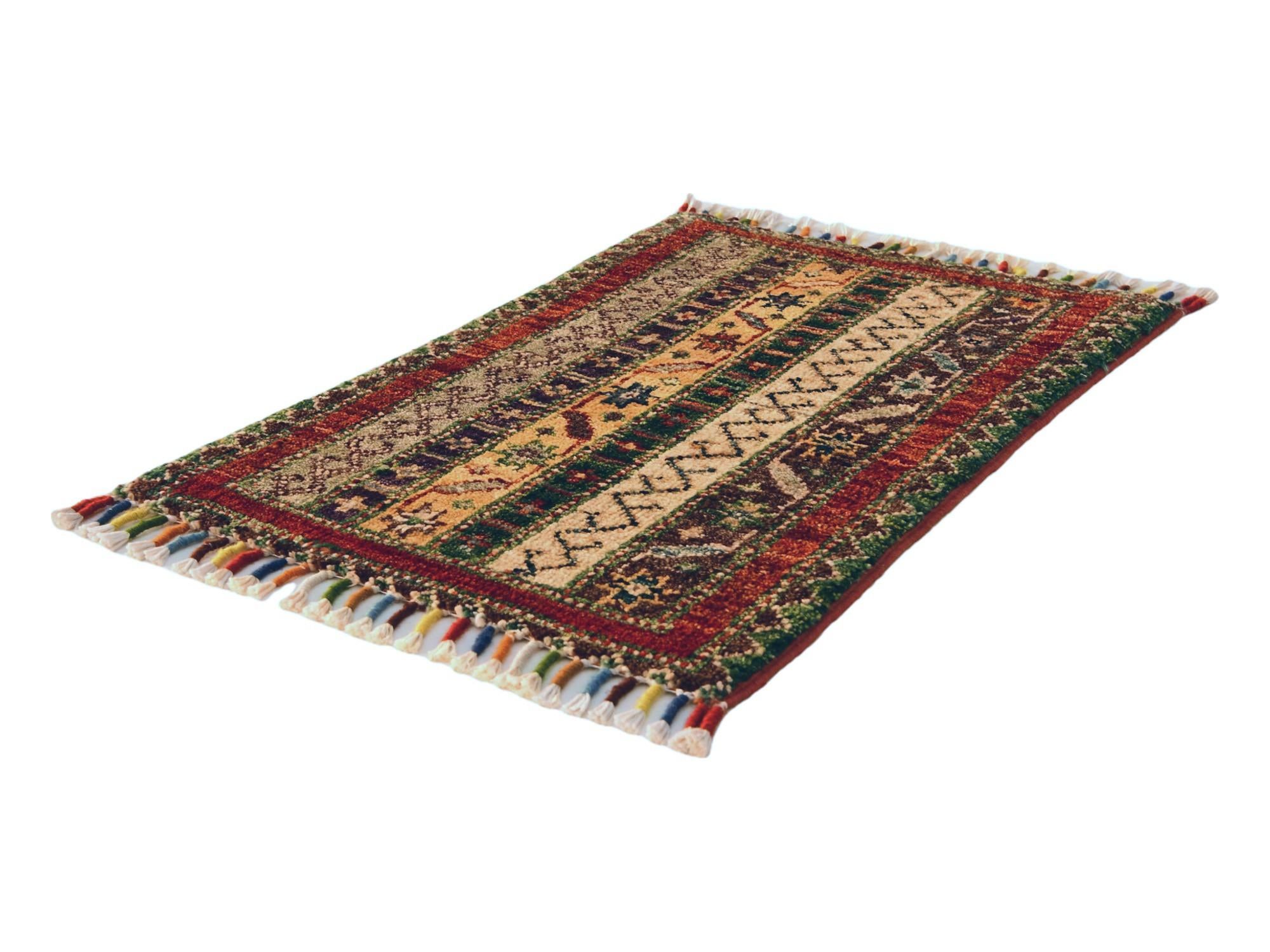 40cm x 60cm Hand Knotted Ziegler Rug