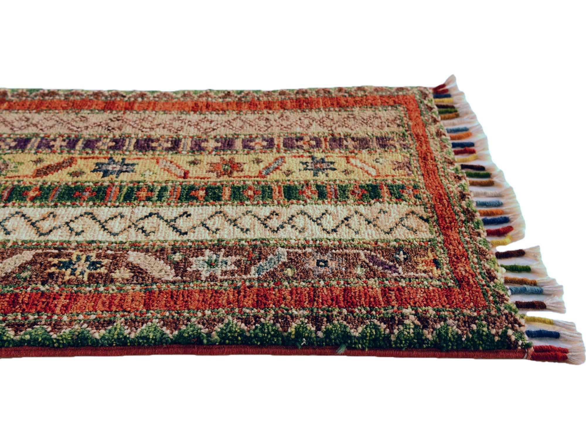 40cm x 60cm Hand Knotted Ziegler Rug