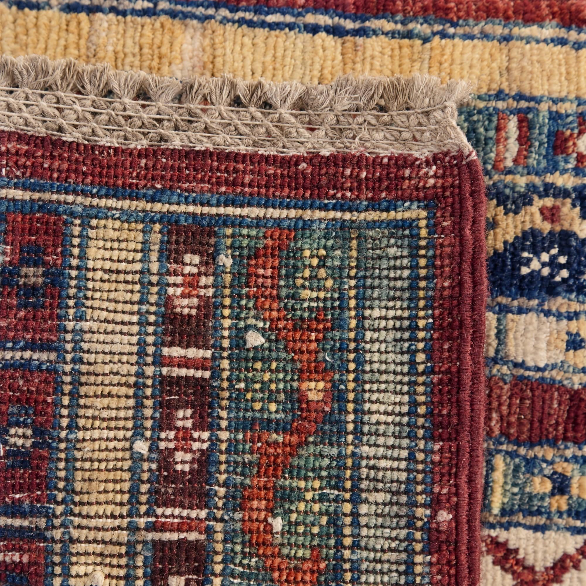 40cm x 60cm Hand Knotted Ziegler Rug