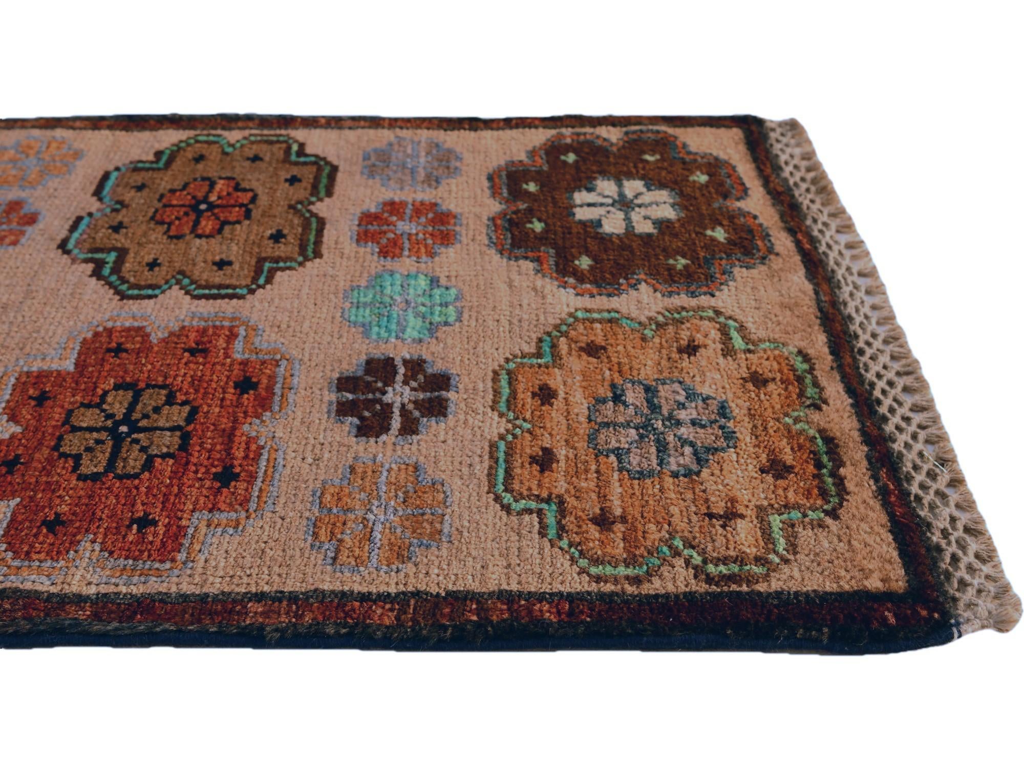 40cm x 60cm Hand Knotted Ziegler Rug