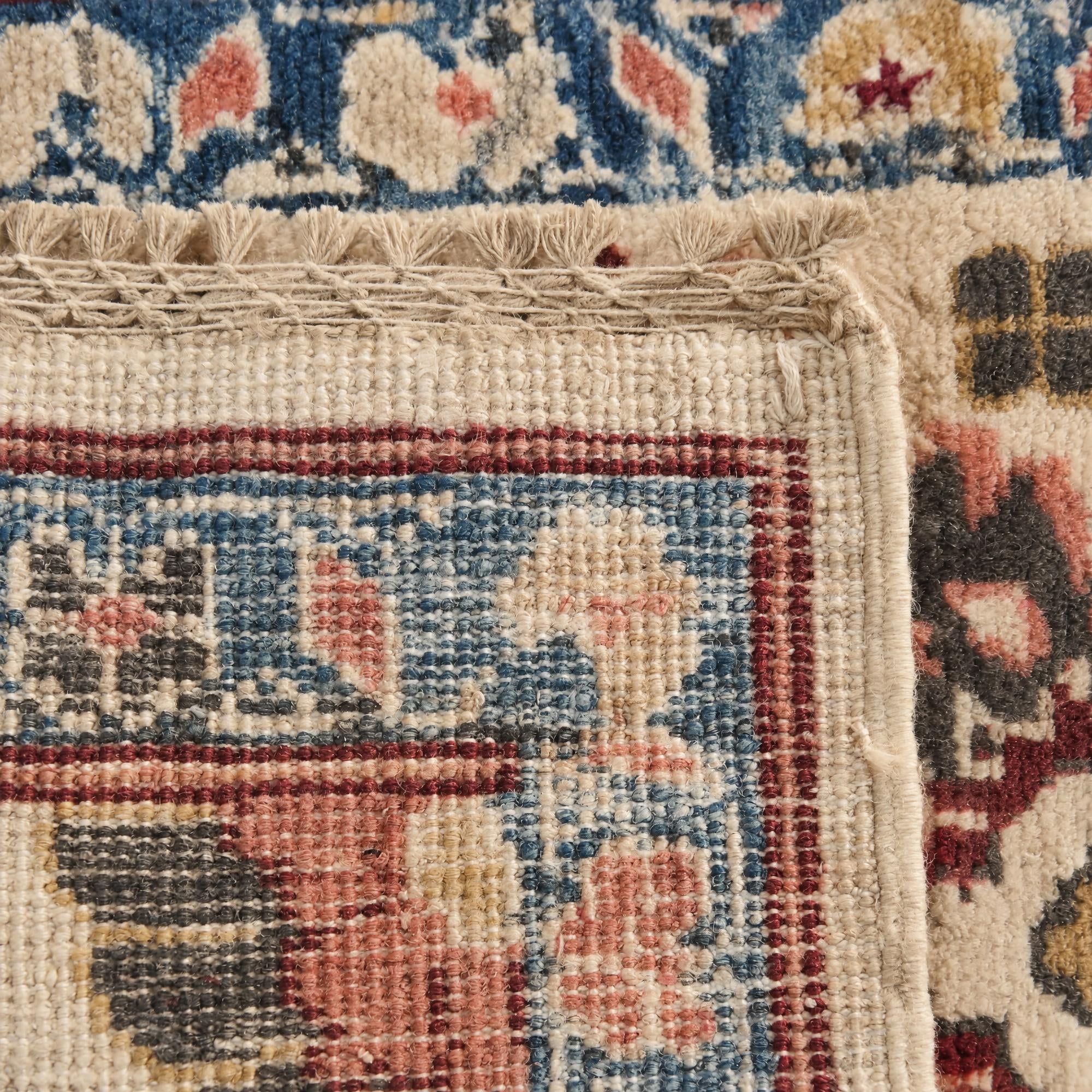 40cm x 60cm Hand Knotted Ziegler Rug