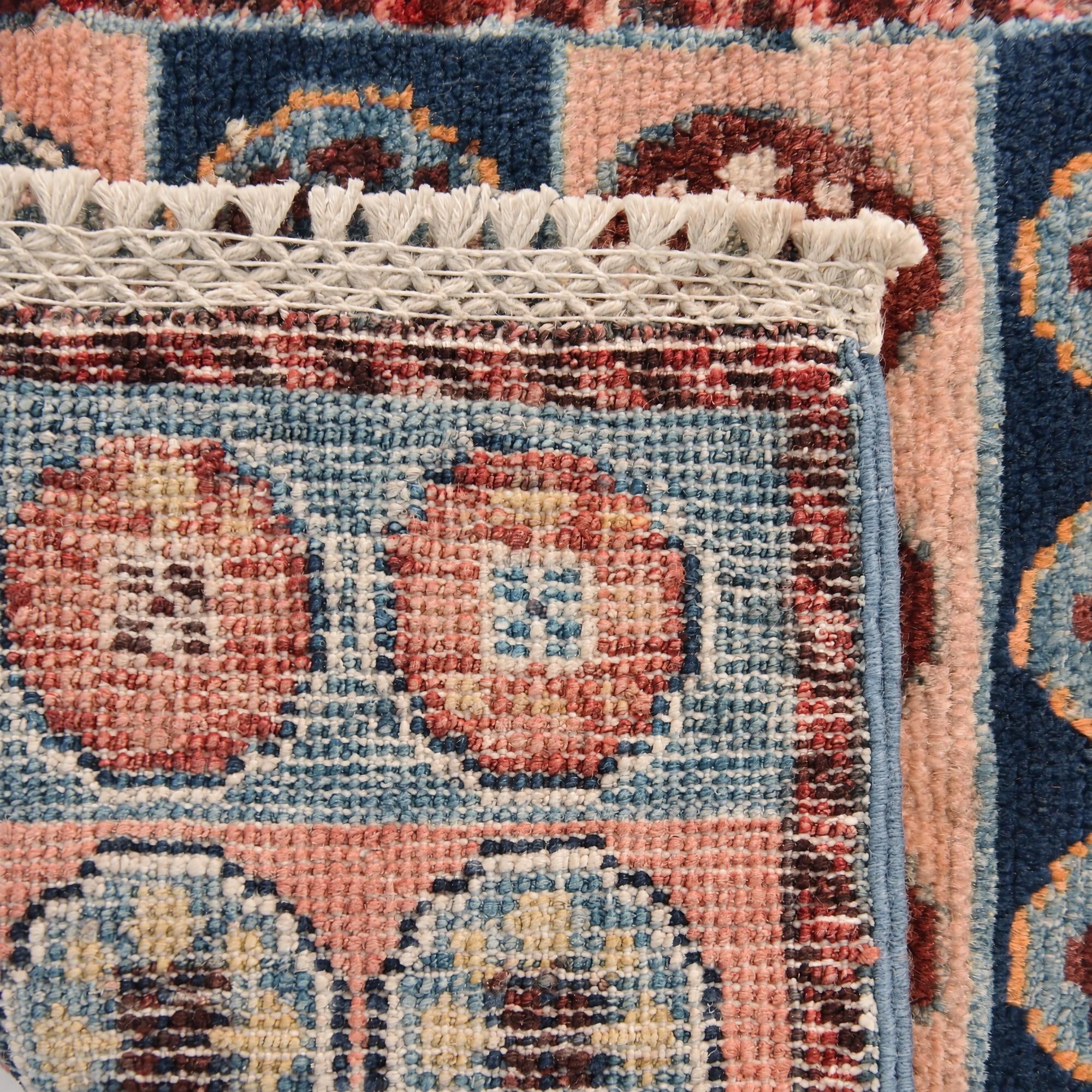 40cm x 60cm Hand Knotted Ziegler Rug