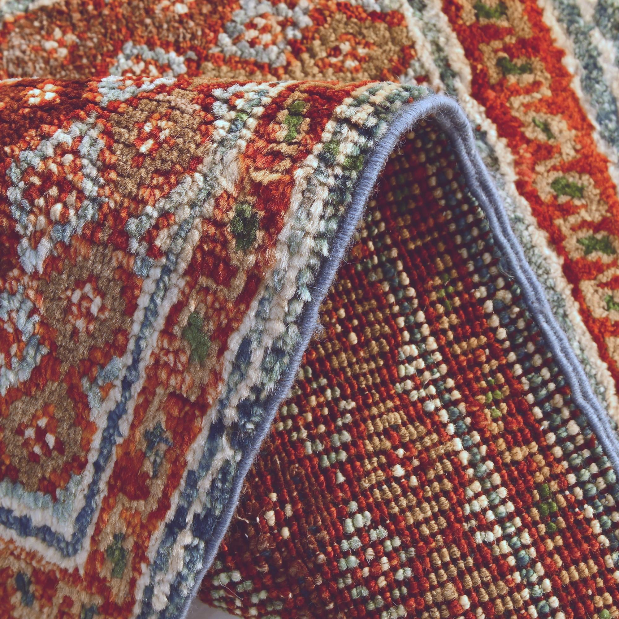 1' 4 x 2' Hand Knotted Ziegler Rug