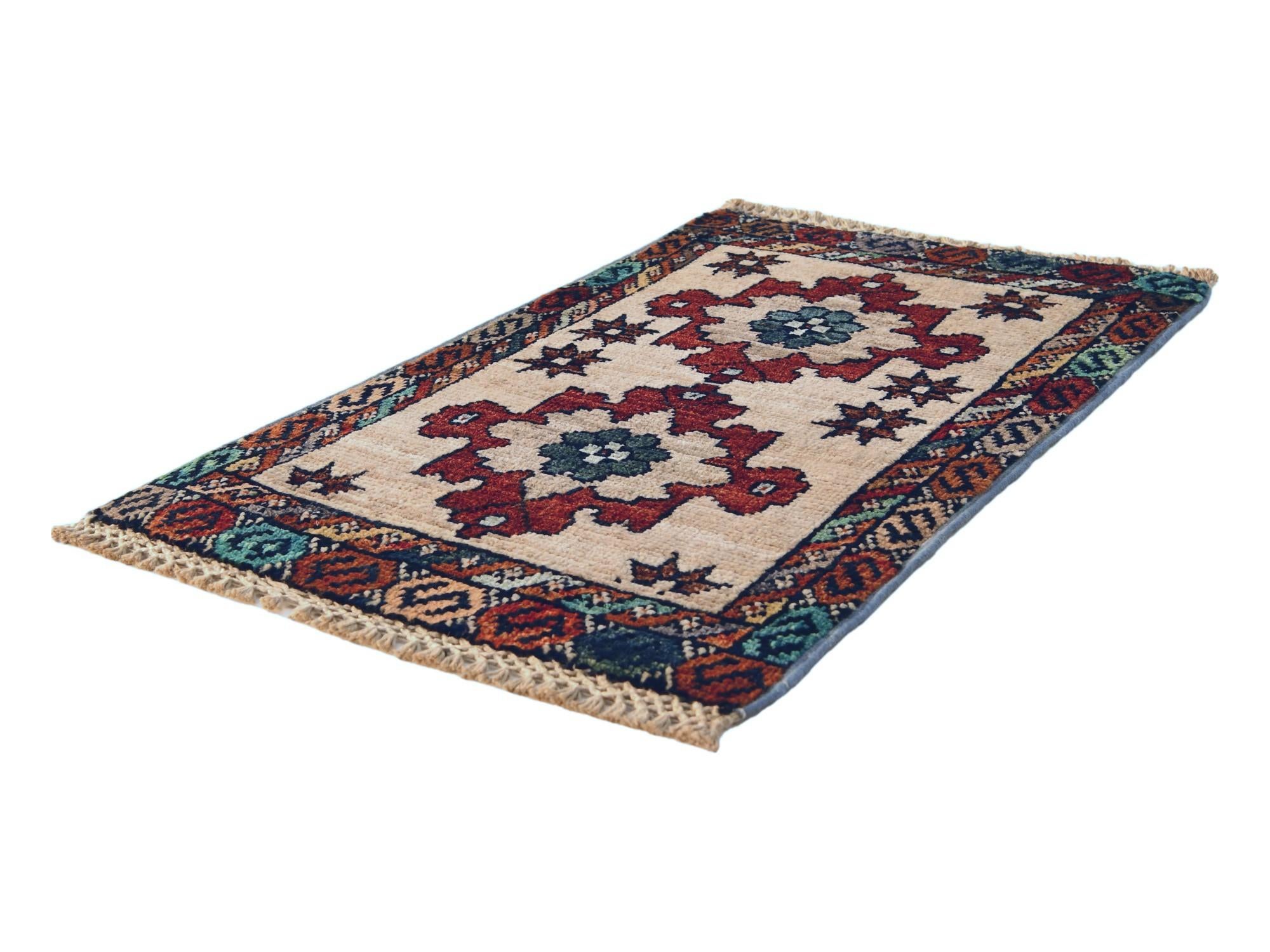 40cm x 60cm Hand Knotted Ziegler Rug