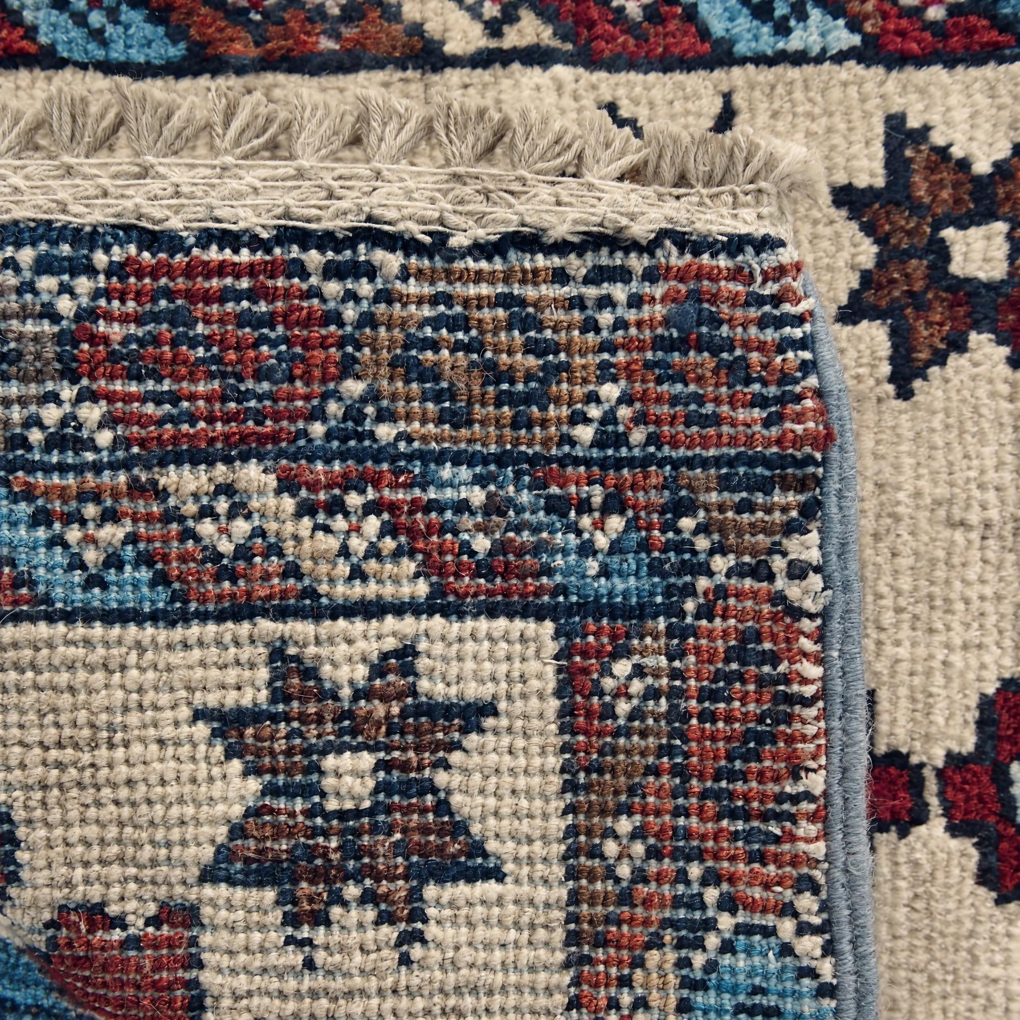 40cm x 60cm Hand Knotted Ziegler Rug