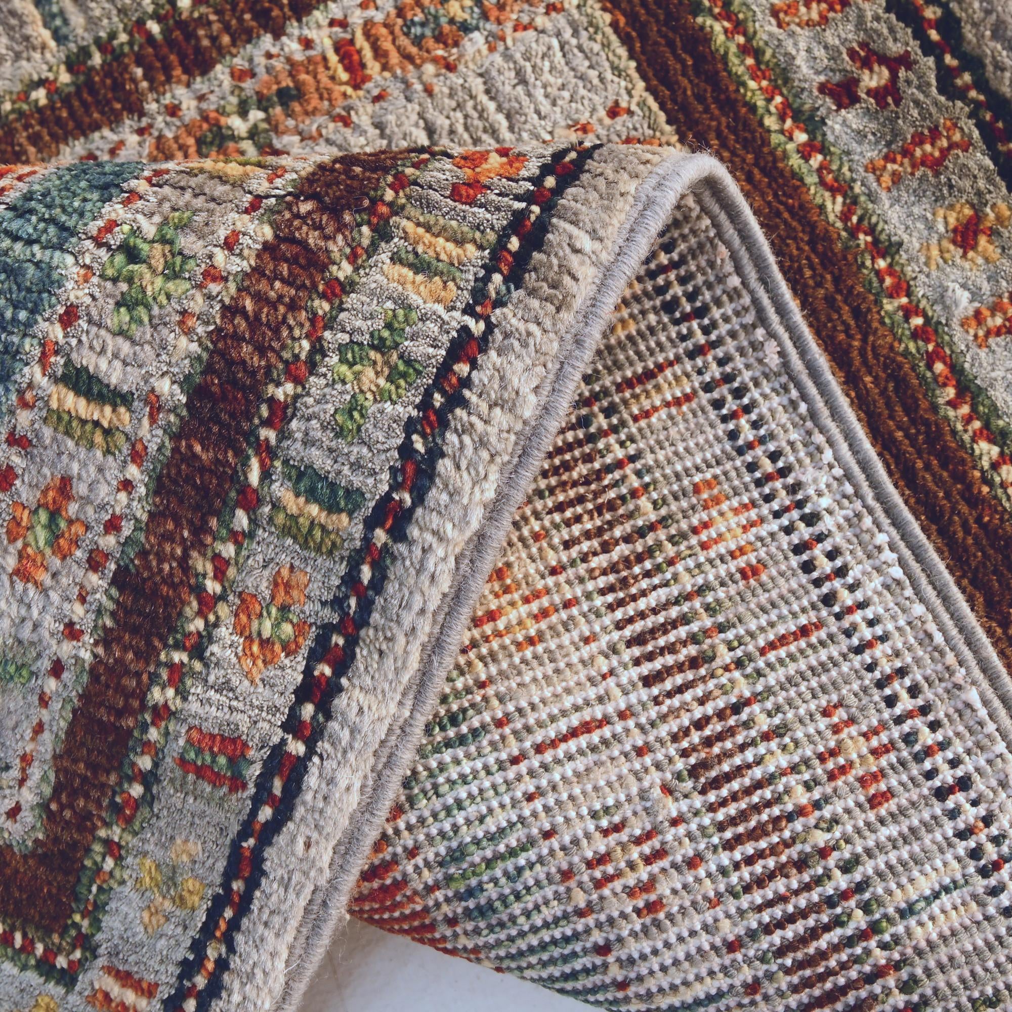 1' 4 x 2' 1 Hand Knotted Ziegler Rug