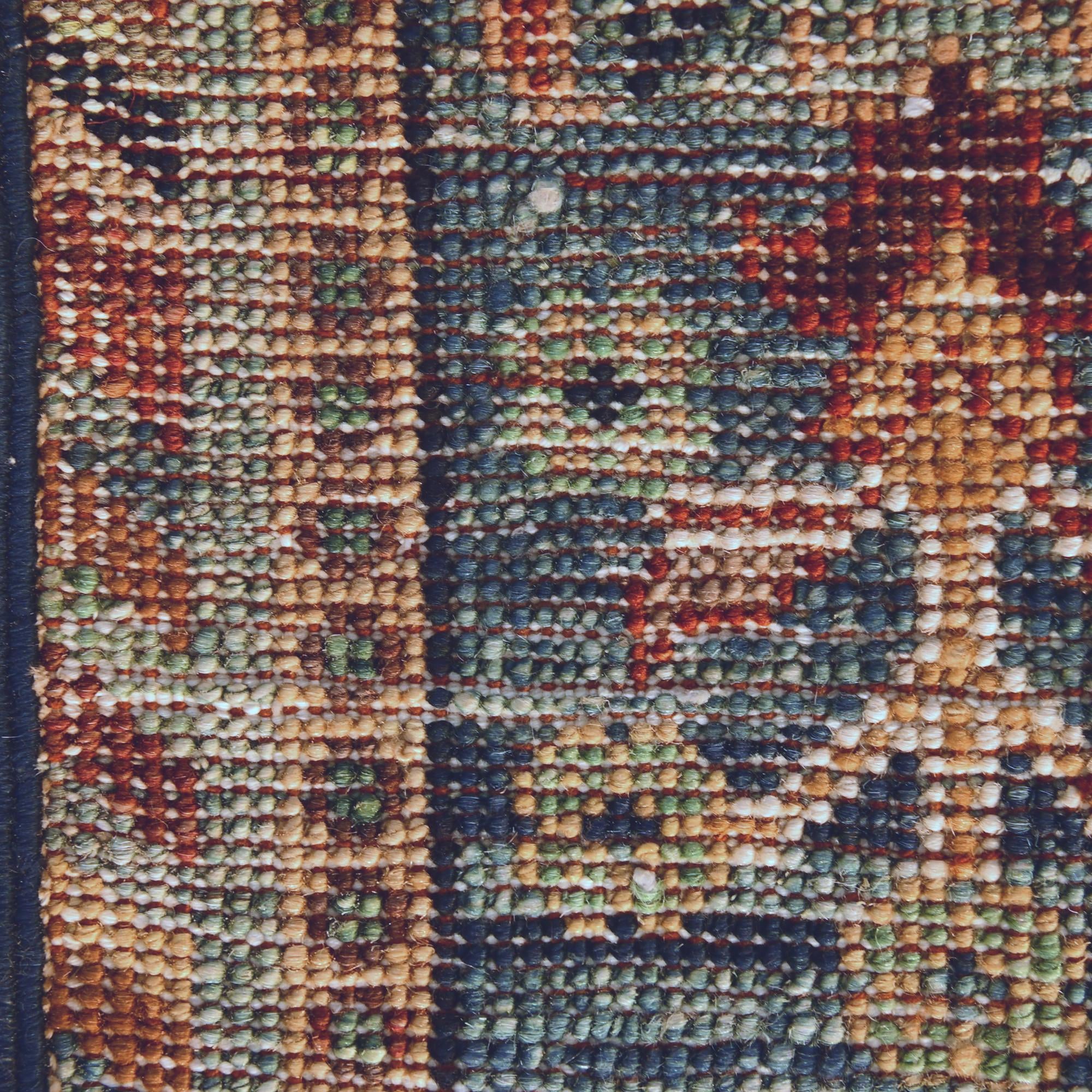 1' 4 x 2' Hand Knotted Ziegler Rug