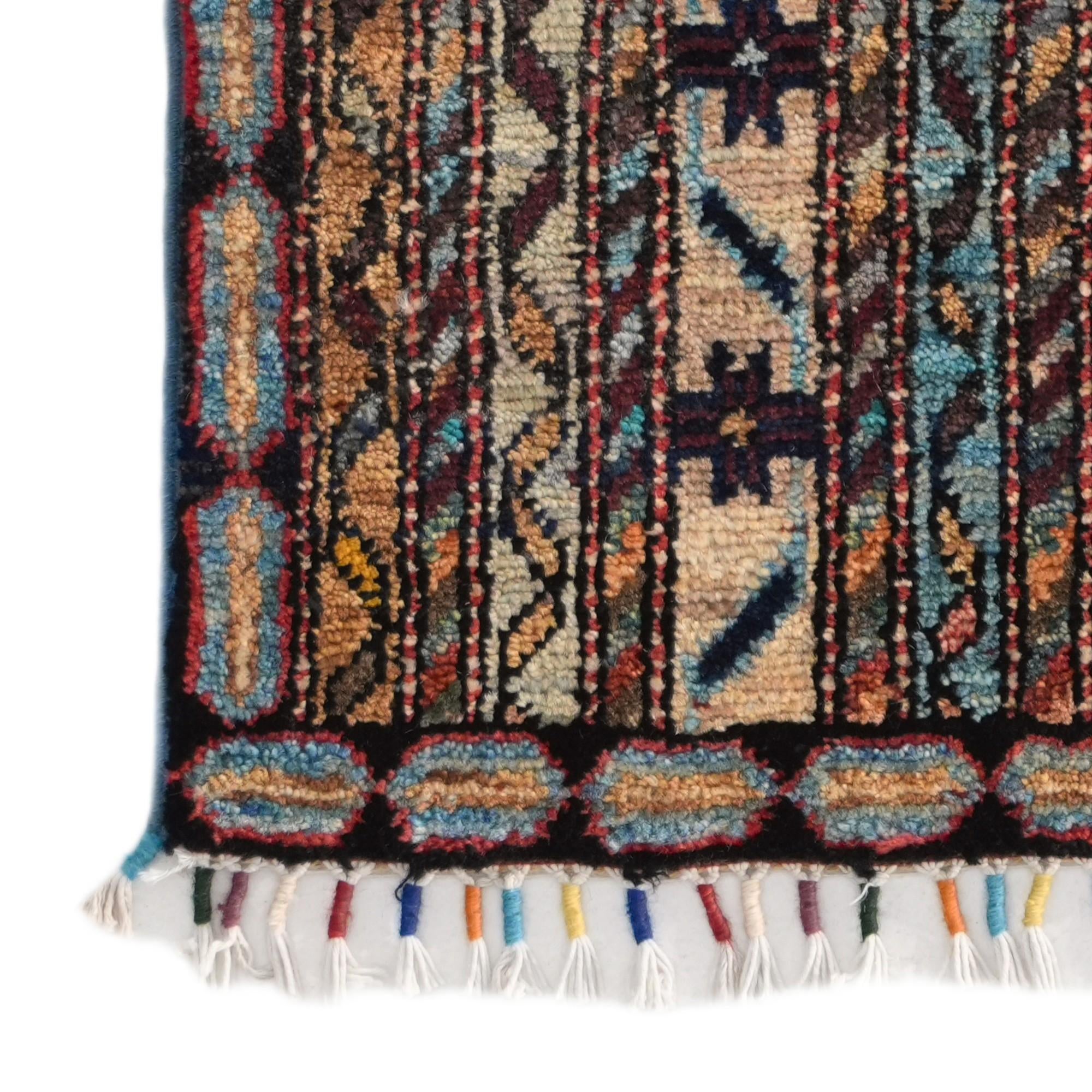 45cm x 60cm Hand Knotted Ziegler Rug