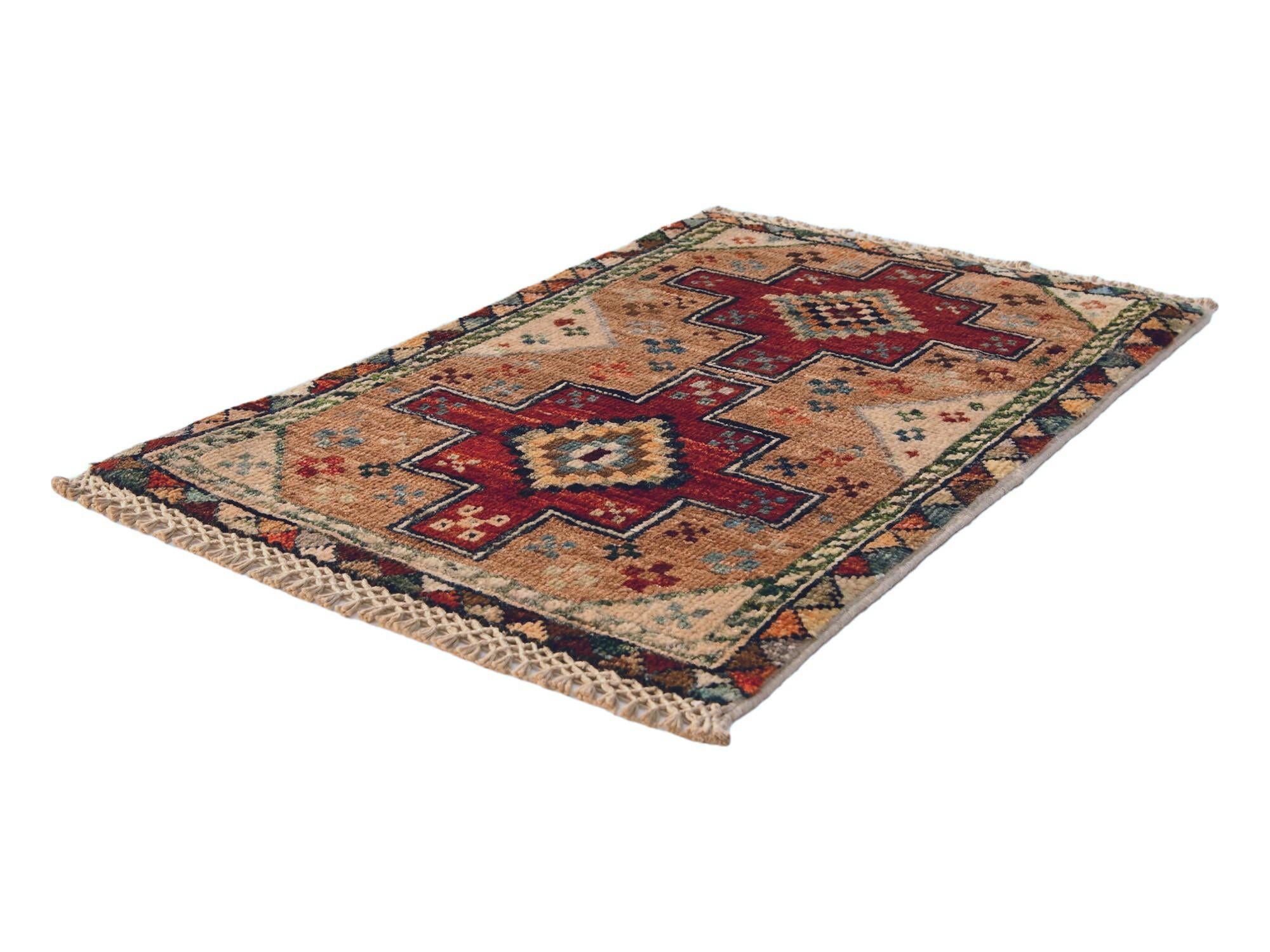 40cm x 60cm Hand Knotted Ziegler Rug