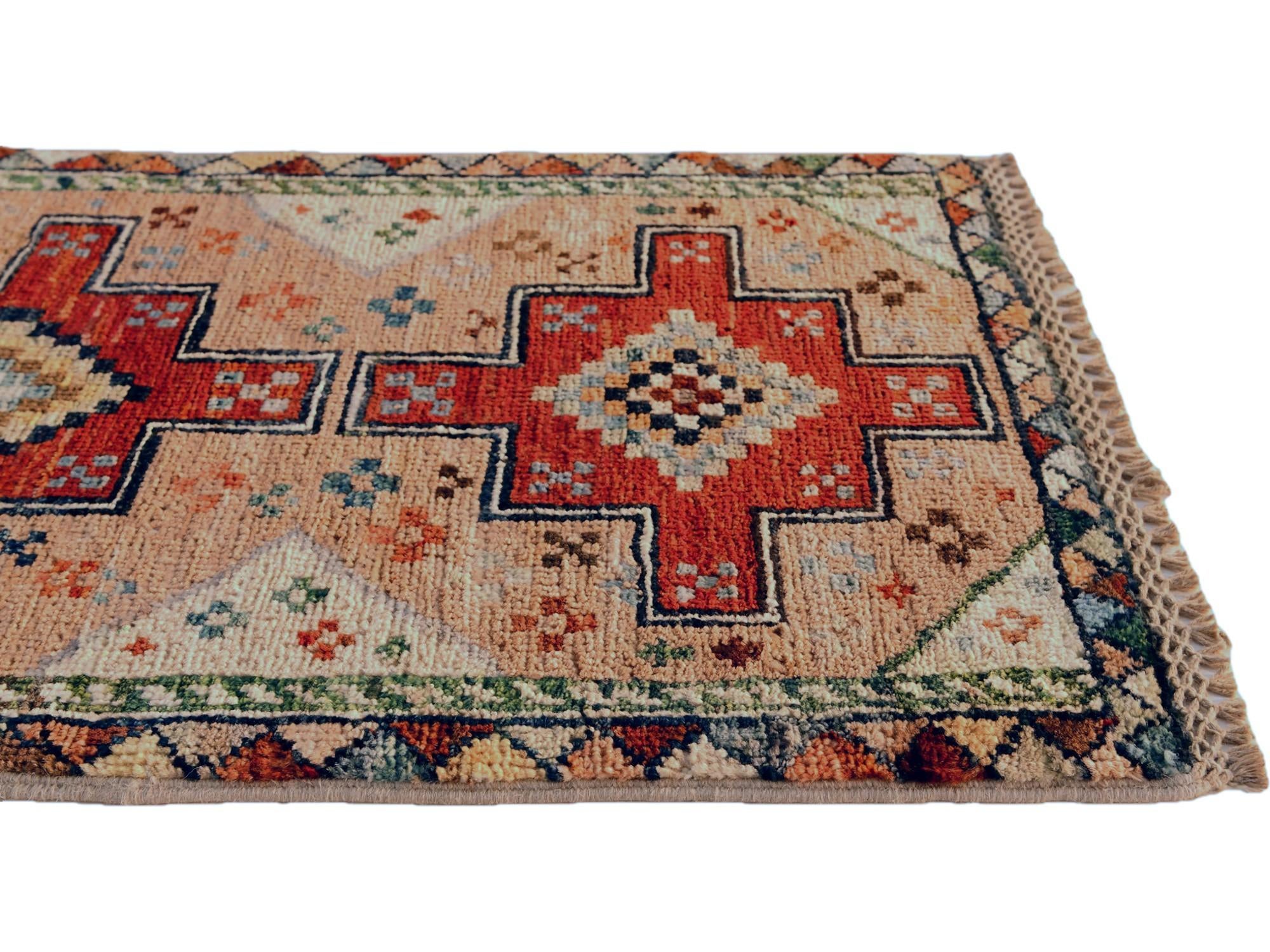 40cm x 60cm Hand Knotted Ziegler Rug