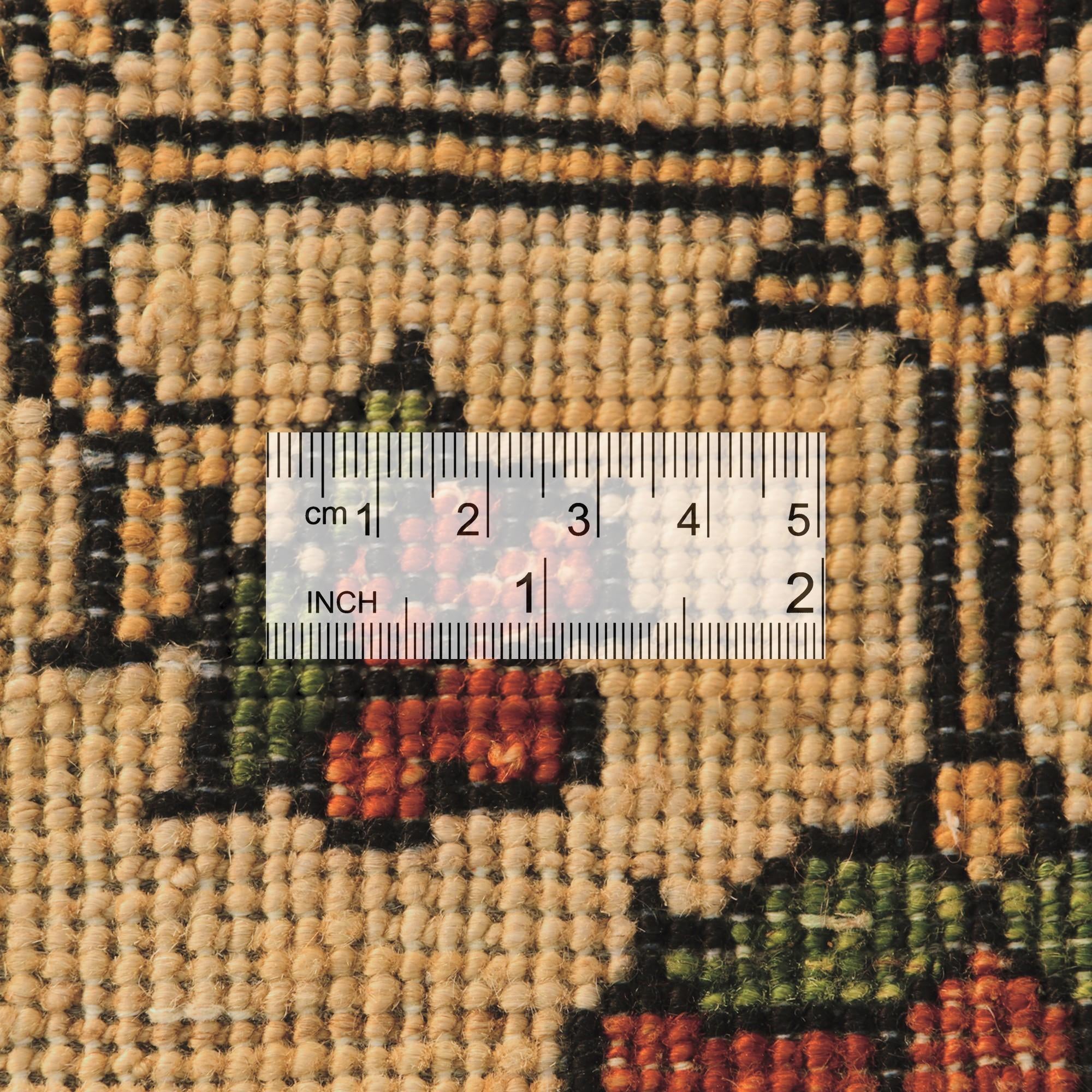 40cm x 60cm Hand Knotted Ziegler Rug