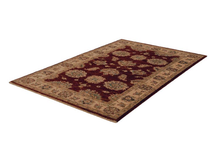 Detail image of 2' 11 x 4' 7 Hand Knotted Ziegler Rug