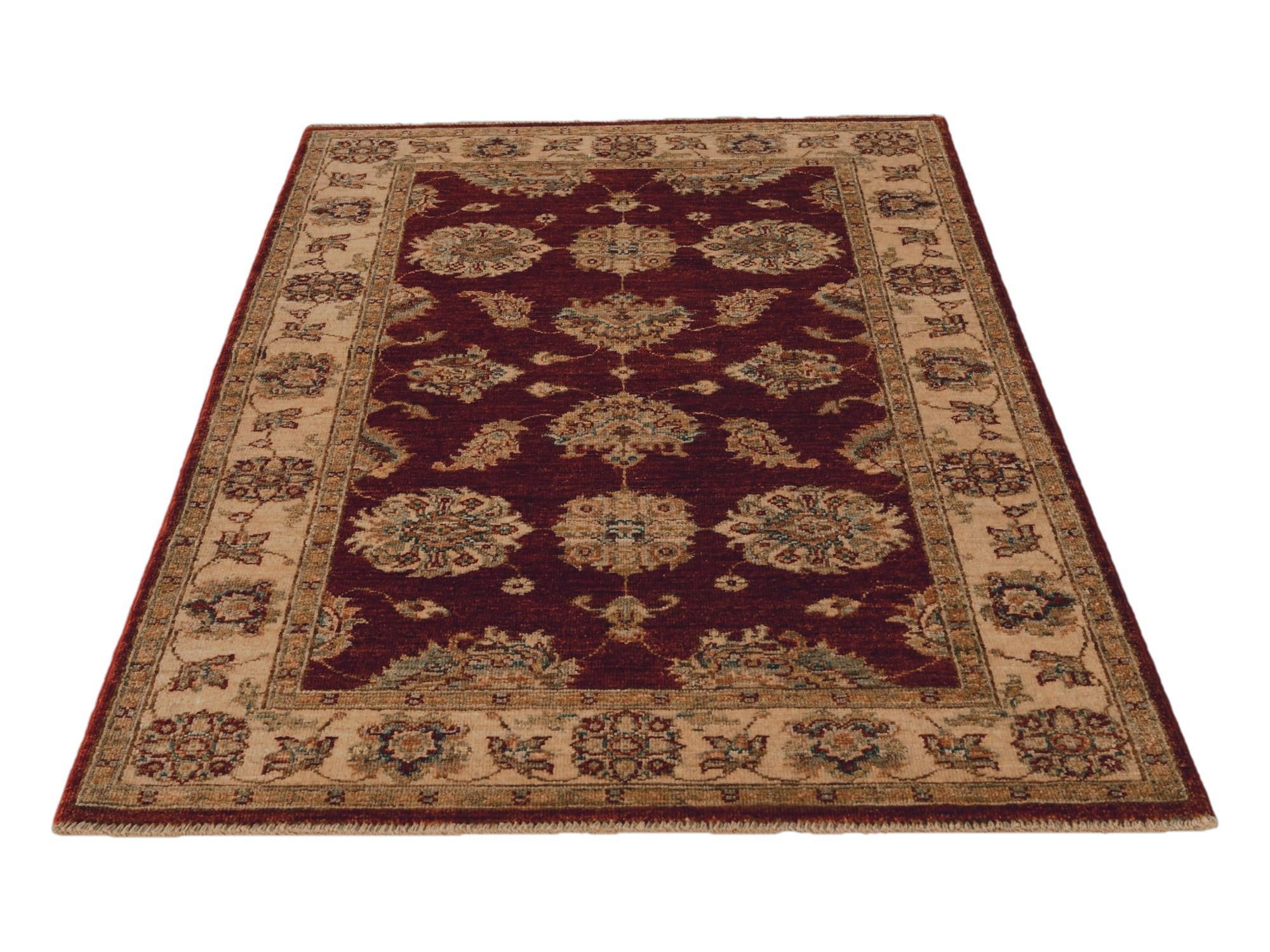 2' 11 x 4' 7 Hand Knotted Ziegler Rug