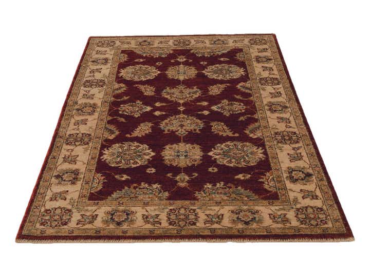 2' 11 x 4' 7 Hand Knotted Ziegler Rug