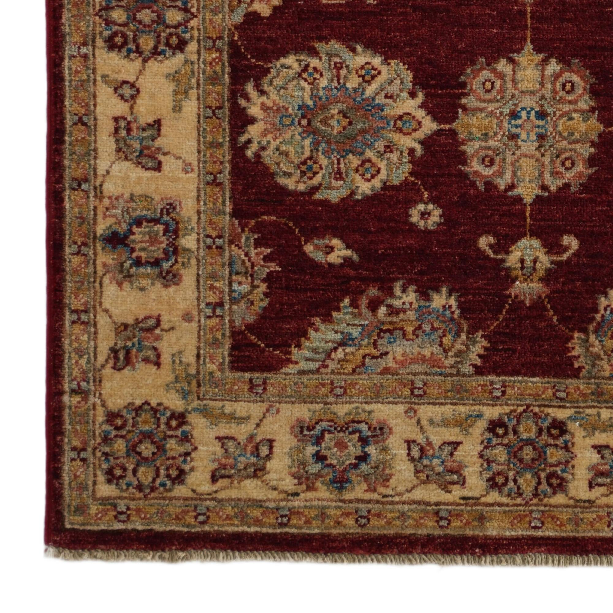 2' 11 x 4' 7 Hand Knotted Ziegler Rug