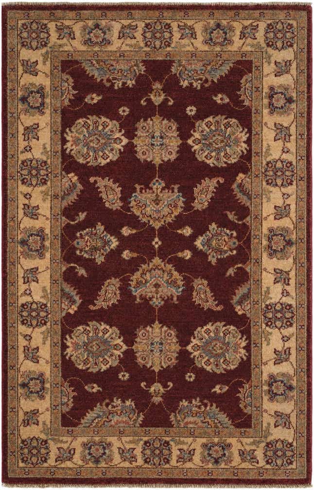 2' 11 x 4' 7 Hand Knotted Ziegler Rug