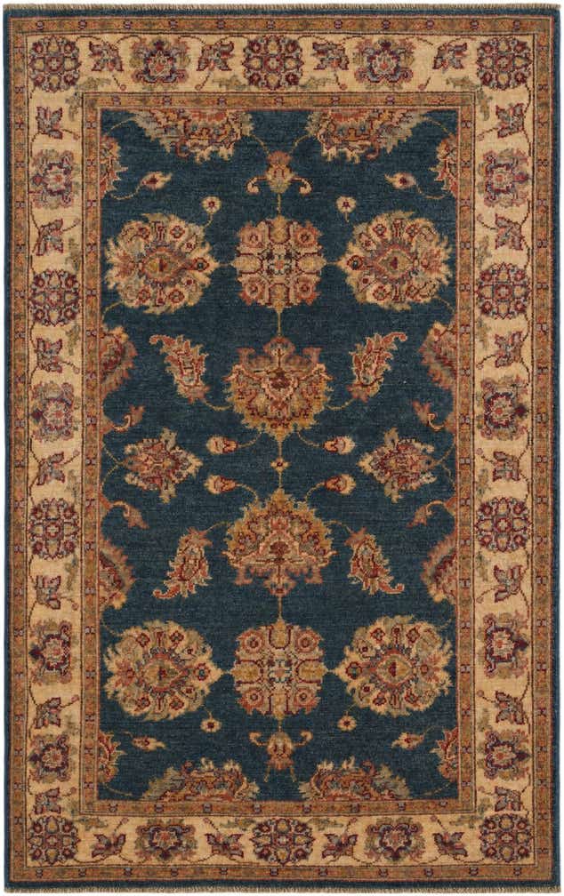 3' 1 x 4' 10 Hand Knotted Ziegler Rug