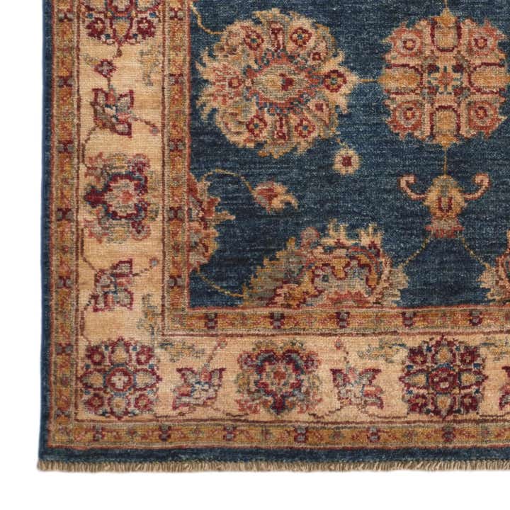 3' x 4' 11 Hand Knotted Ziegler Rug