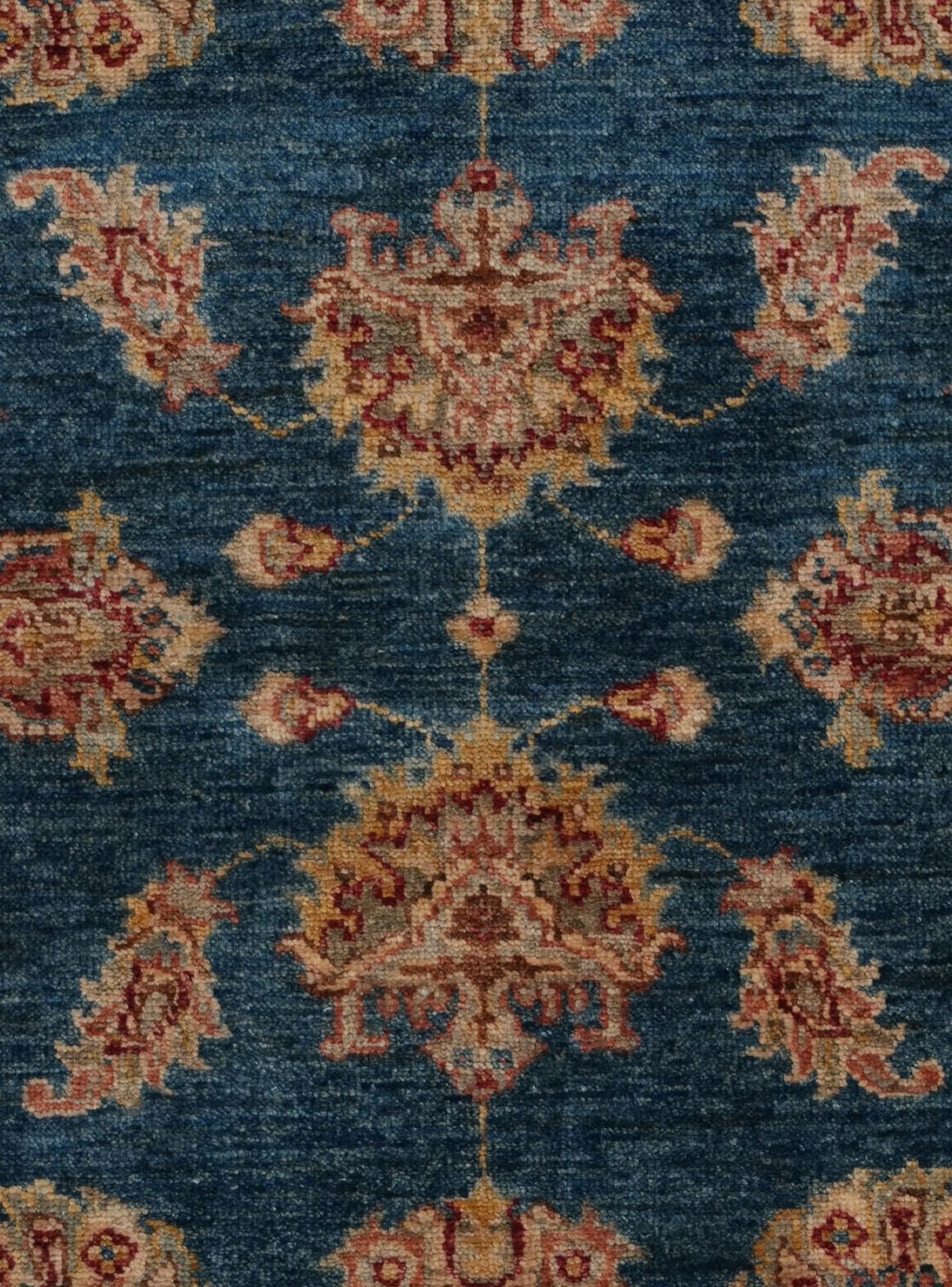 3' x 4' 11 Hand Knotted Ziegler Rug