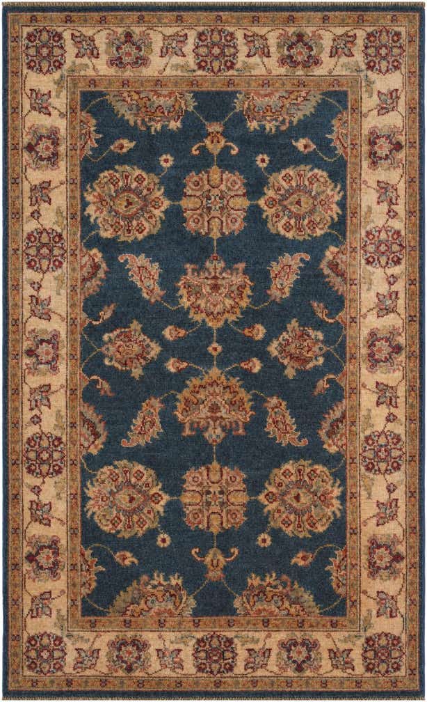 3' x 4' 11 Hand Knotted Ziegler Rug