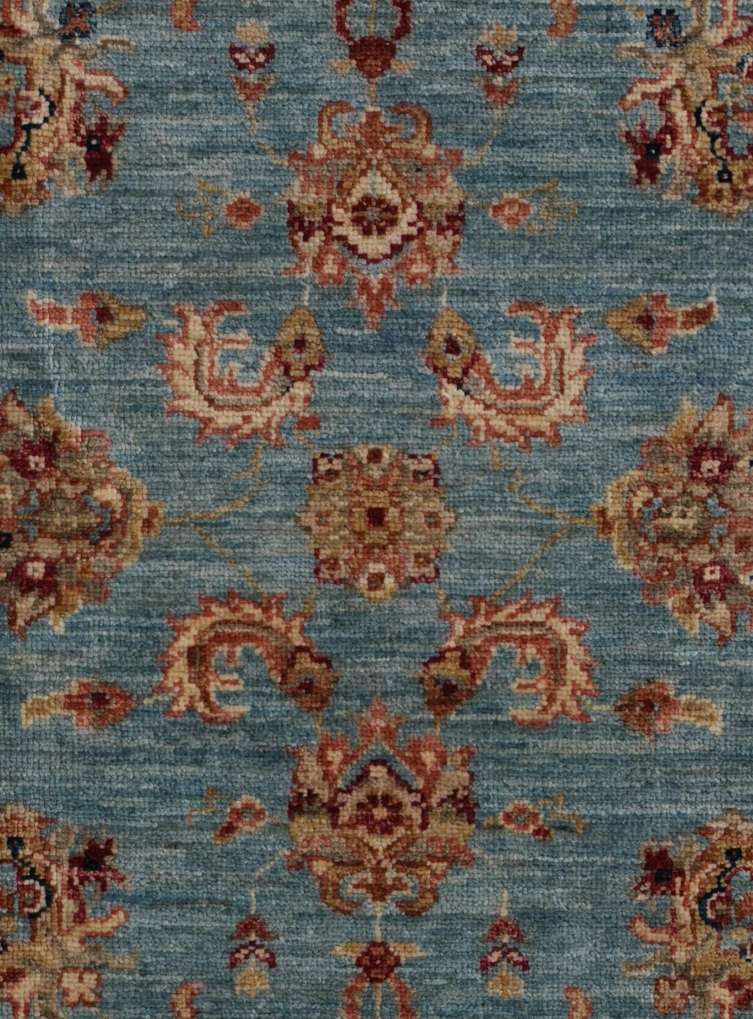 2' 11 x 5' 1 Hand Knotted Ziegler Rug