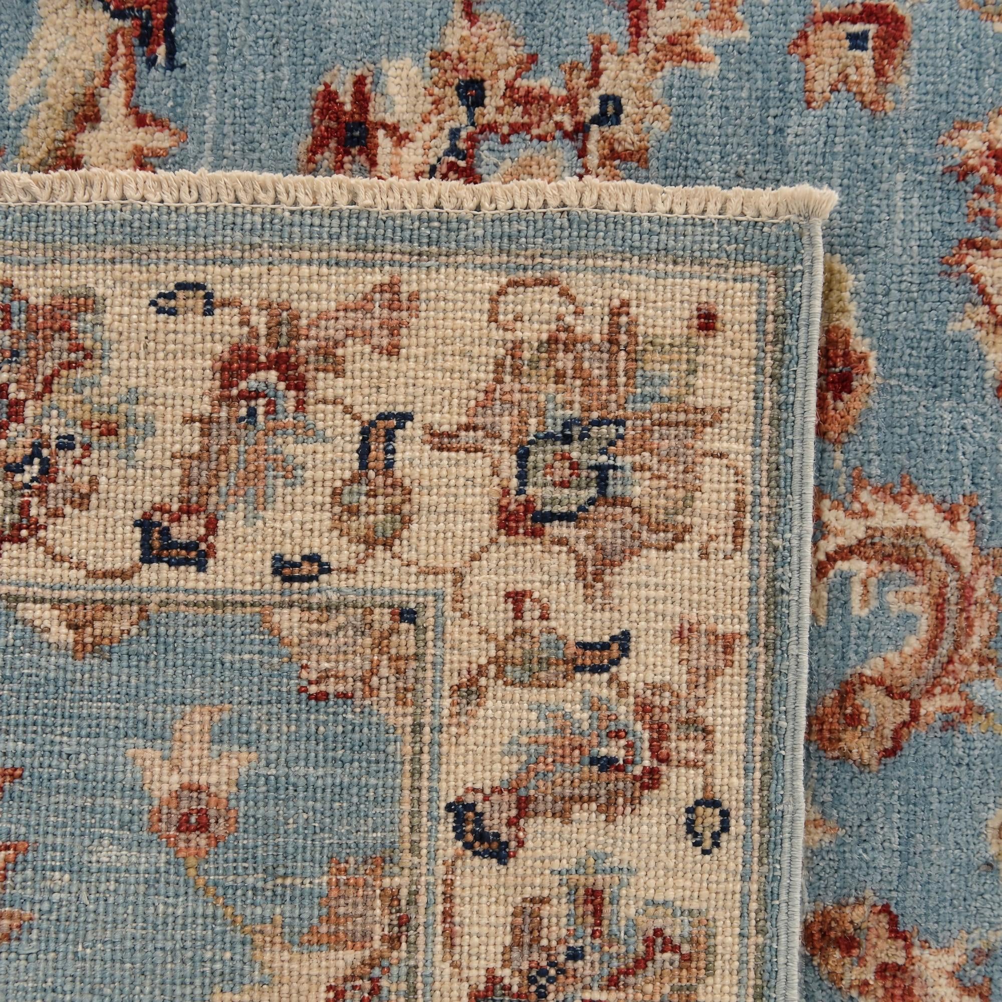 90cm x 155cm Hand Knotted Ziegler Rug