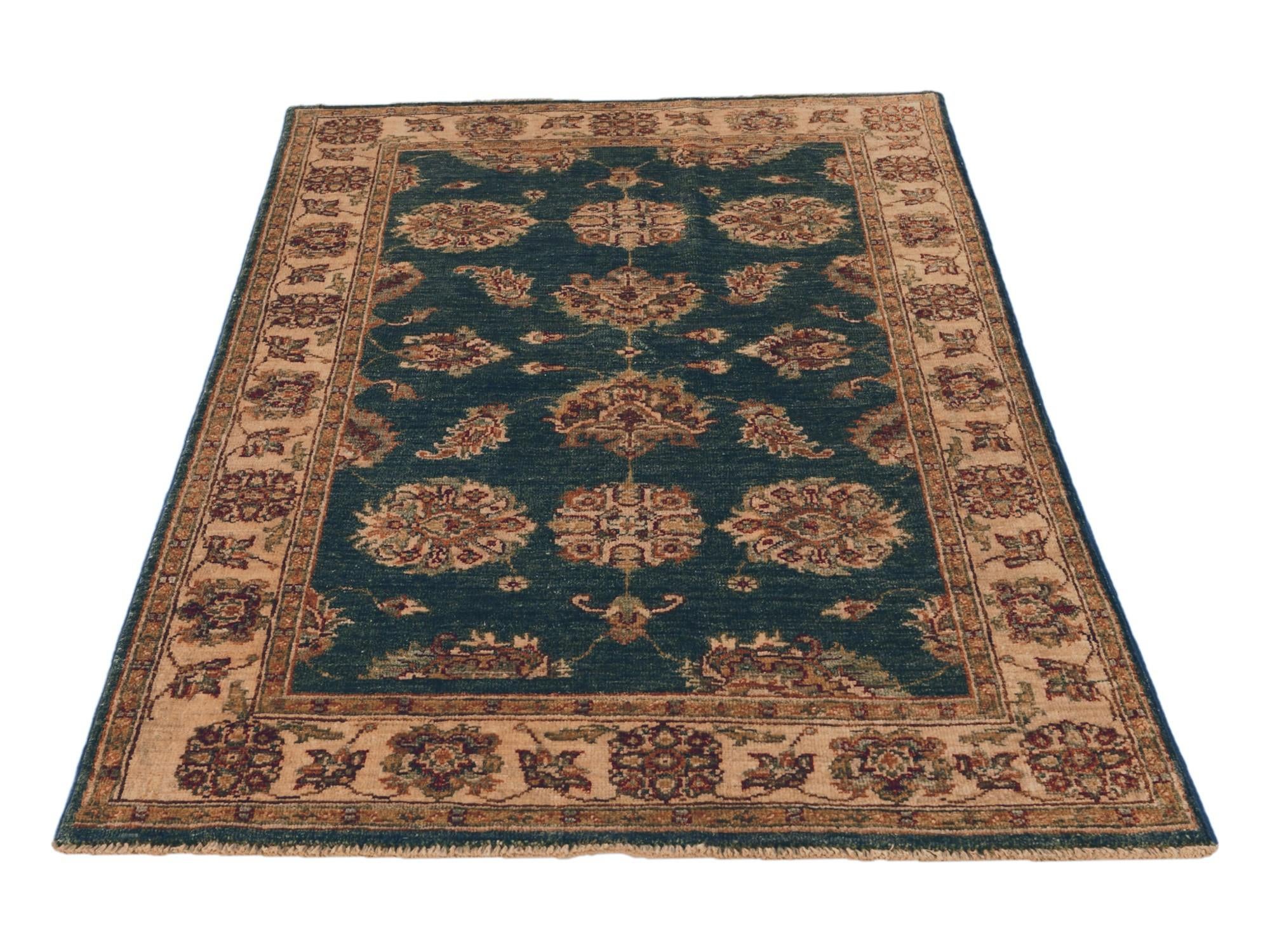 3' 1 x 4' 9 Hand Knotted Ziegler Rug