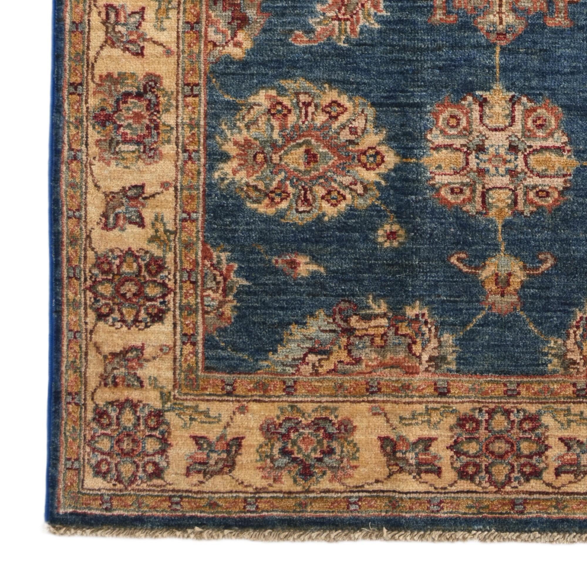 95cm x 145cm Hand Knotted Ziegler Rug