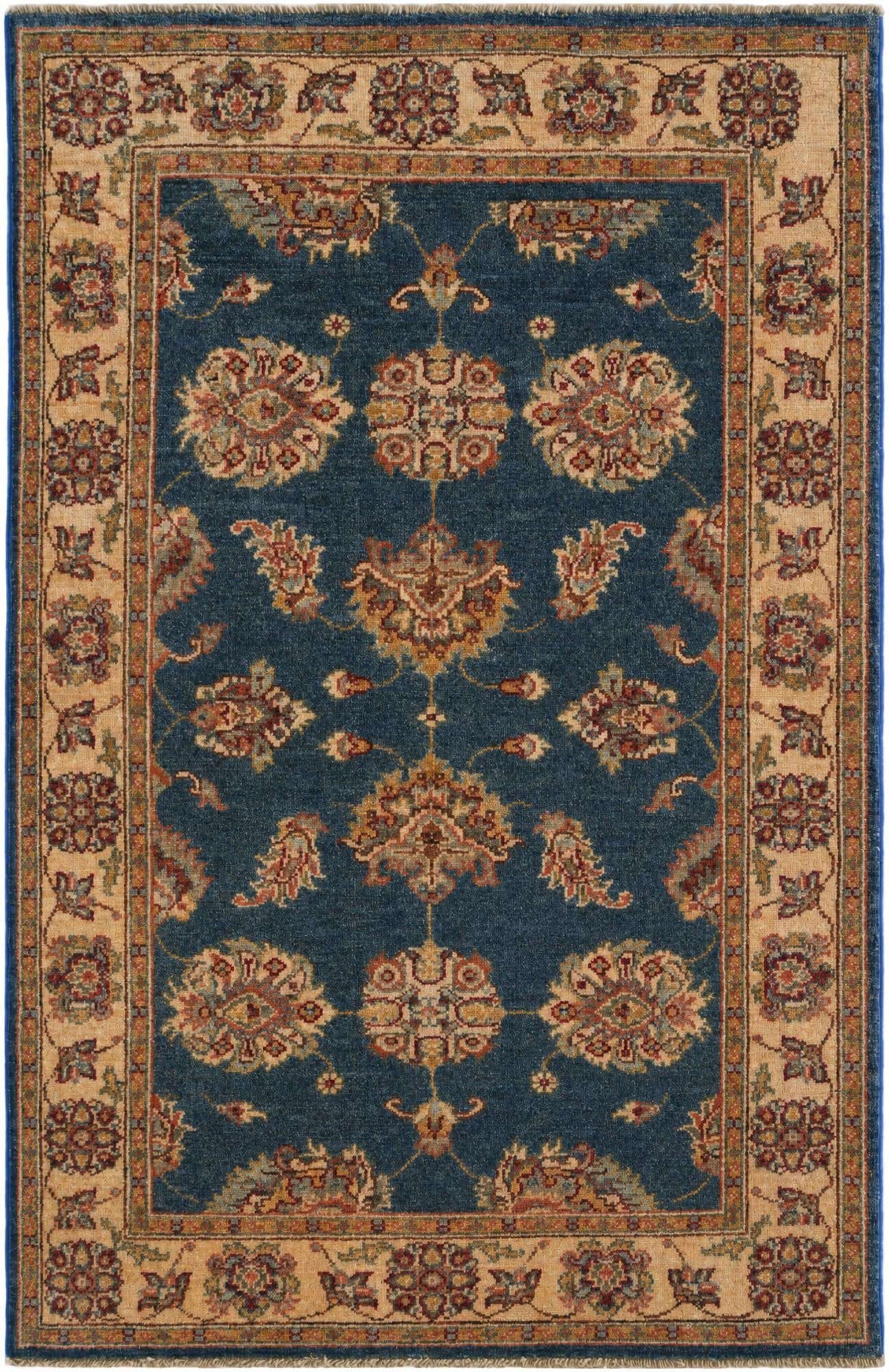 3' 1 x 4' 9 Hand Knotted Ziegler Rug
