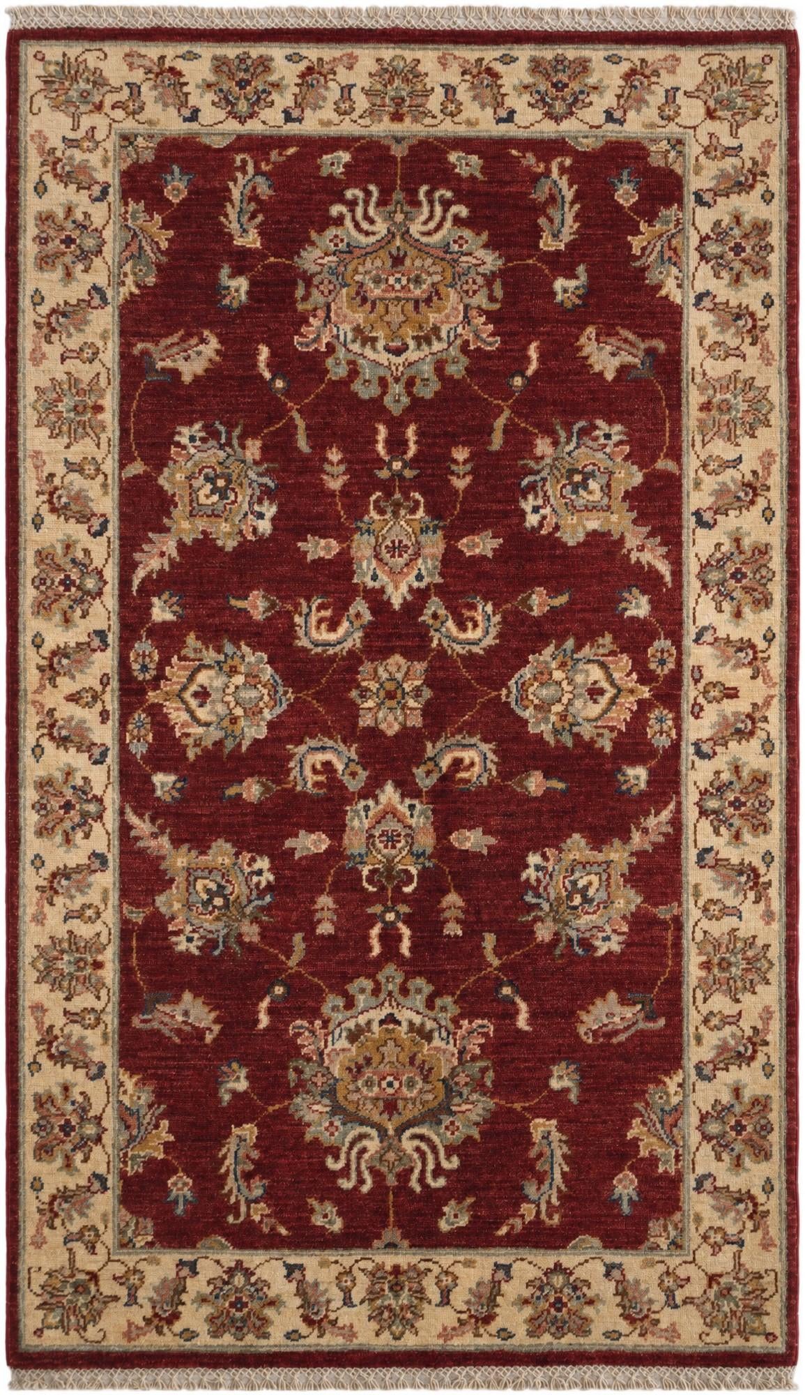 3' x 5' Hand Knotted Ziegler Rug