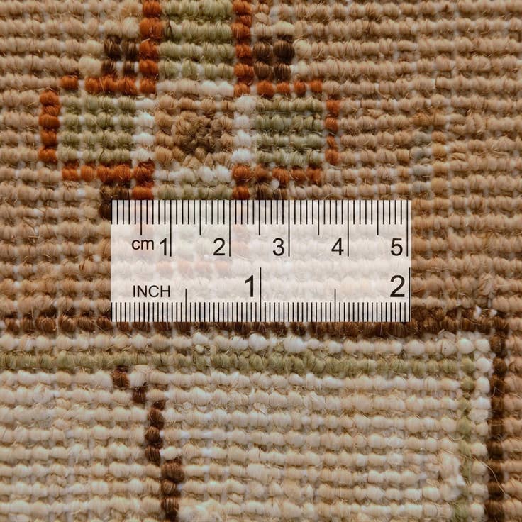 Detail image of 9' 1 x 12' 4 Hand Knotted Ziegler Rug