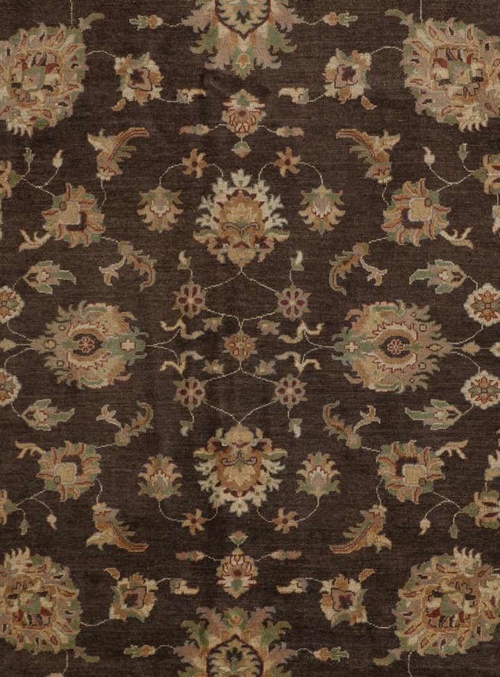 9' 1 x 12' 4 Hand Knotted Ziegler Rug