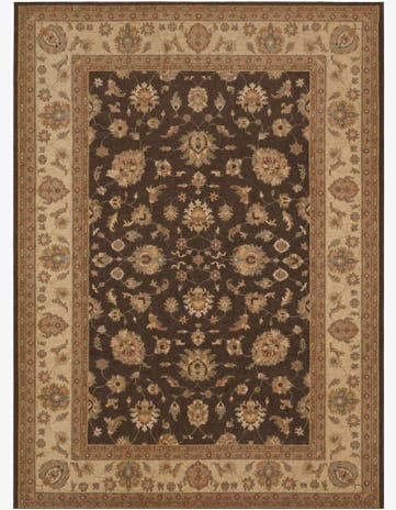 9' 1 x 12' 4 Hand Knotted Ziegler Rug