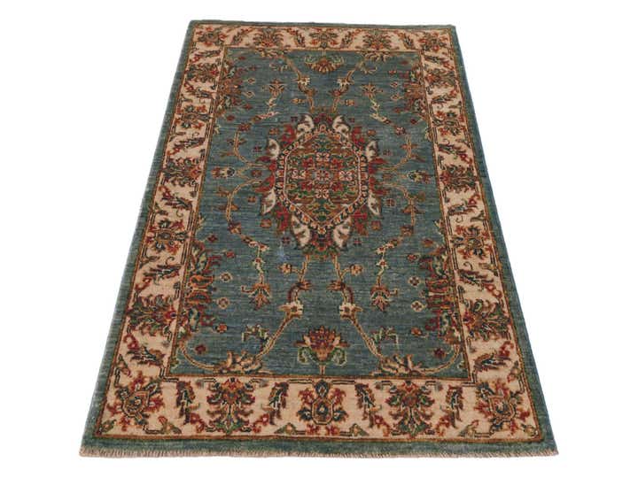 2' 8 x 4' 5 Hand Knotted Ziegler Rug