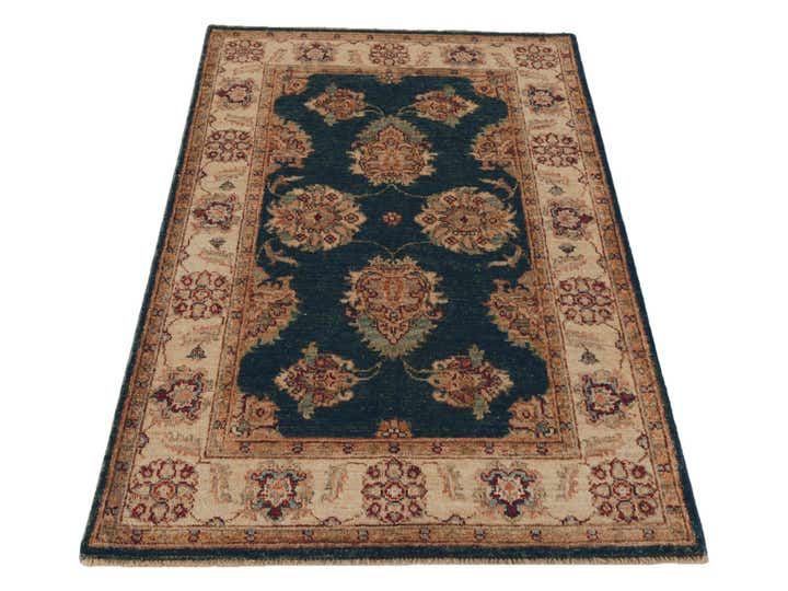 2' 9 x 4' 2 Hand Knotted Ziegler Rug
