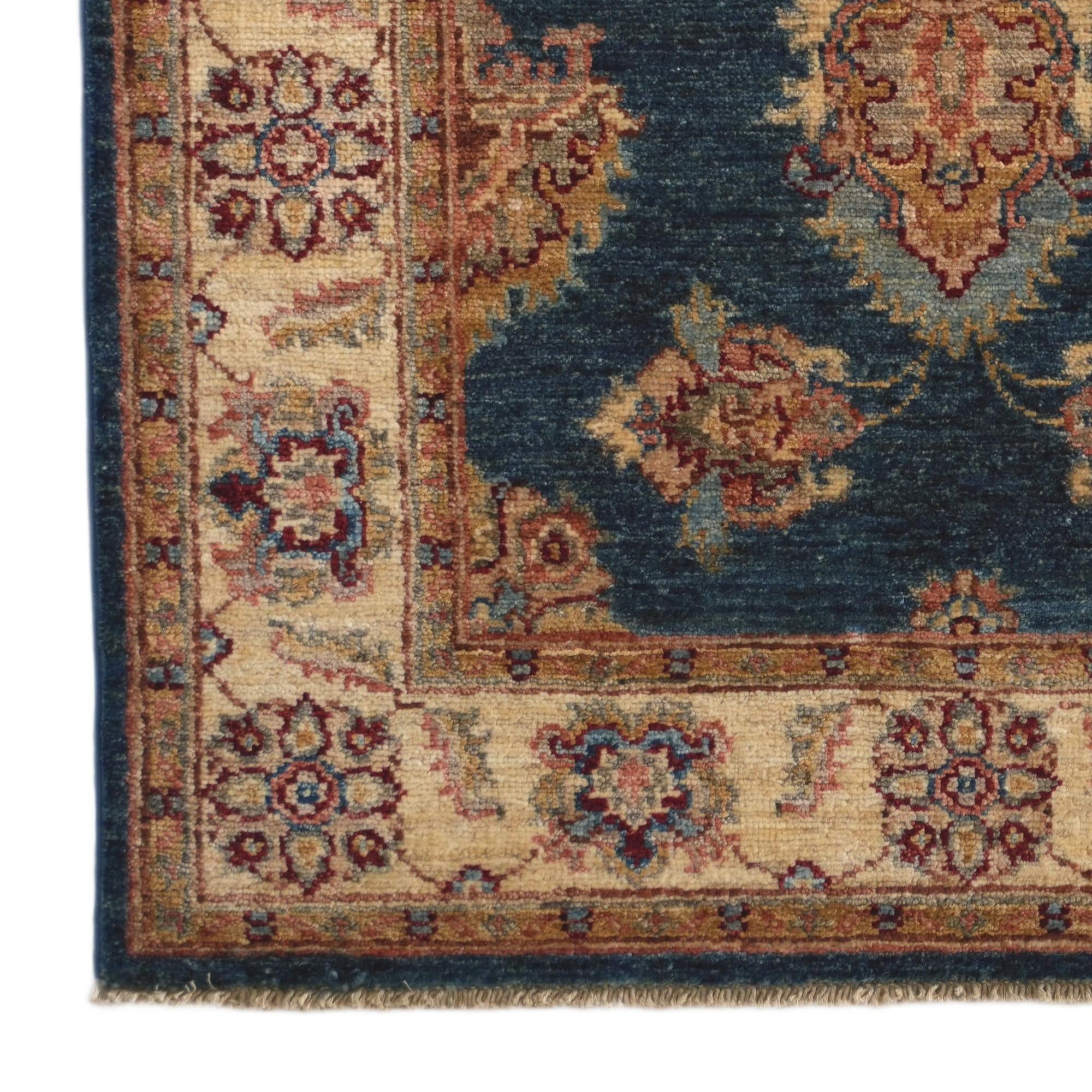2' 9 x 4' 2 Hand Knotted Ziegler Rug