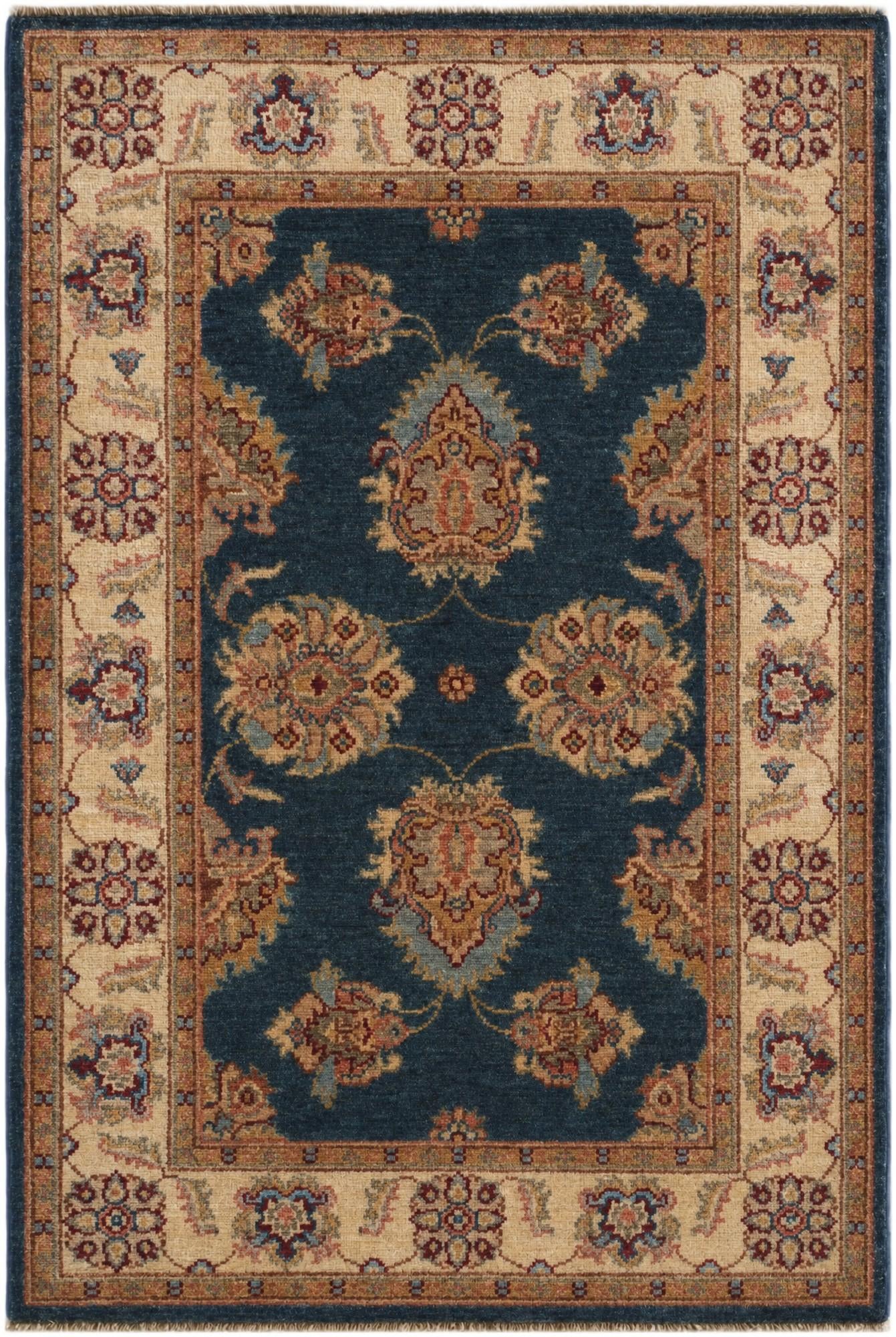 2' 9 x 4' 2 Hand Knotted Ziegler Rug