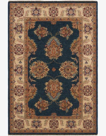 2' 9 x 4' 2 Hand Knotted Ziegler Rug