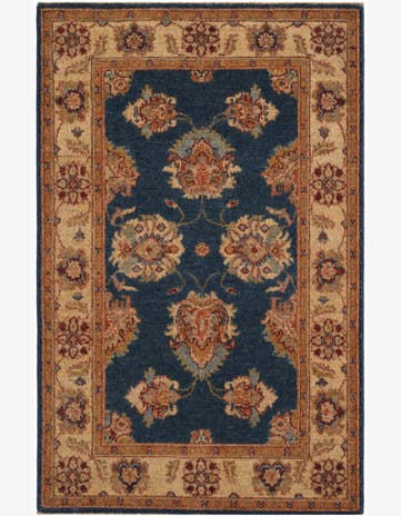 2' 9 x 4' 3 Hand Knotted Ziegler Rug
