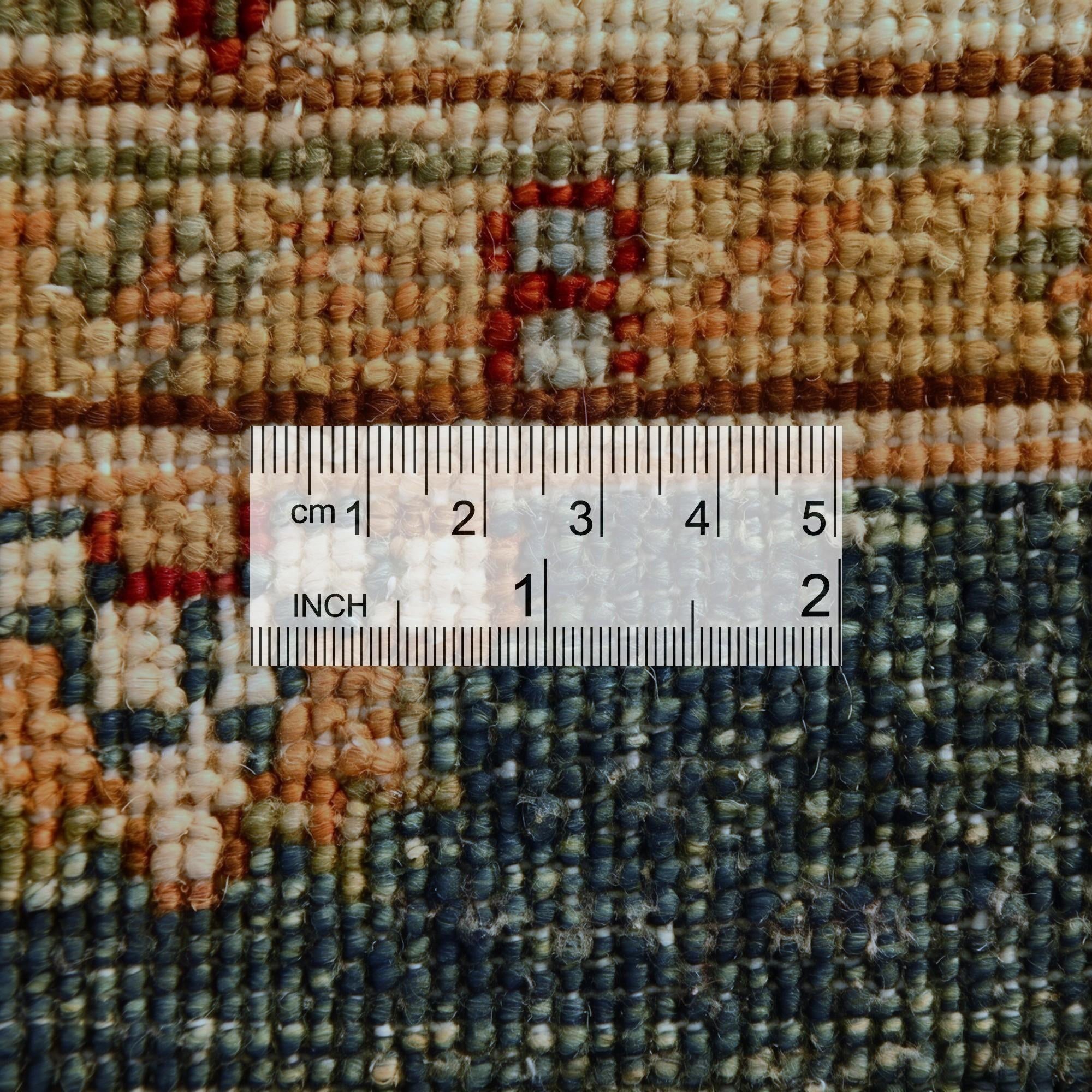 2' 8 x 4' 4 Hand Knotted Ziegler Rug