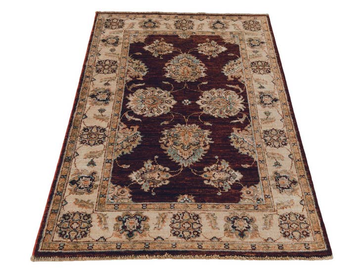 Detail image of 2' 9 x 4' 1 Hand Knotted Ziegler Rug