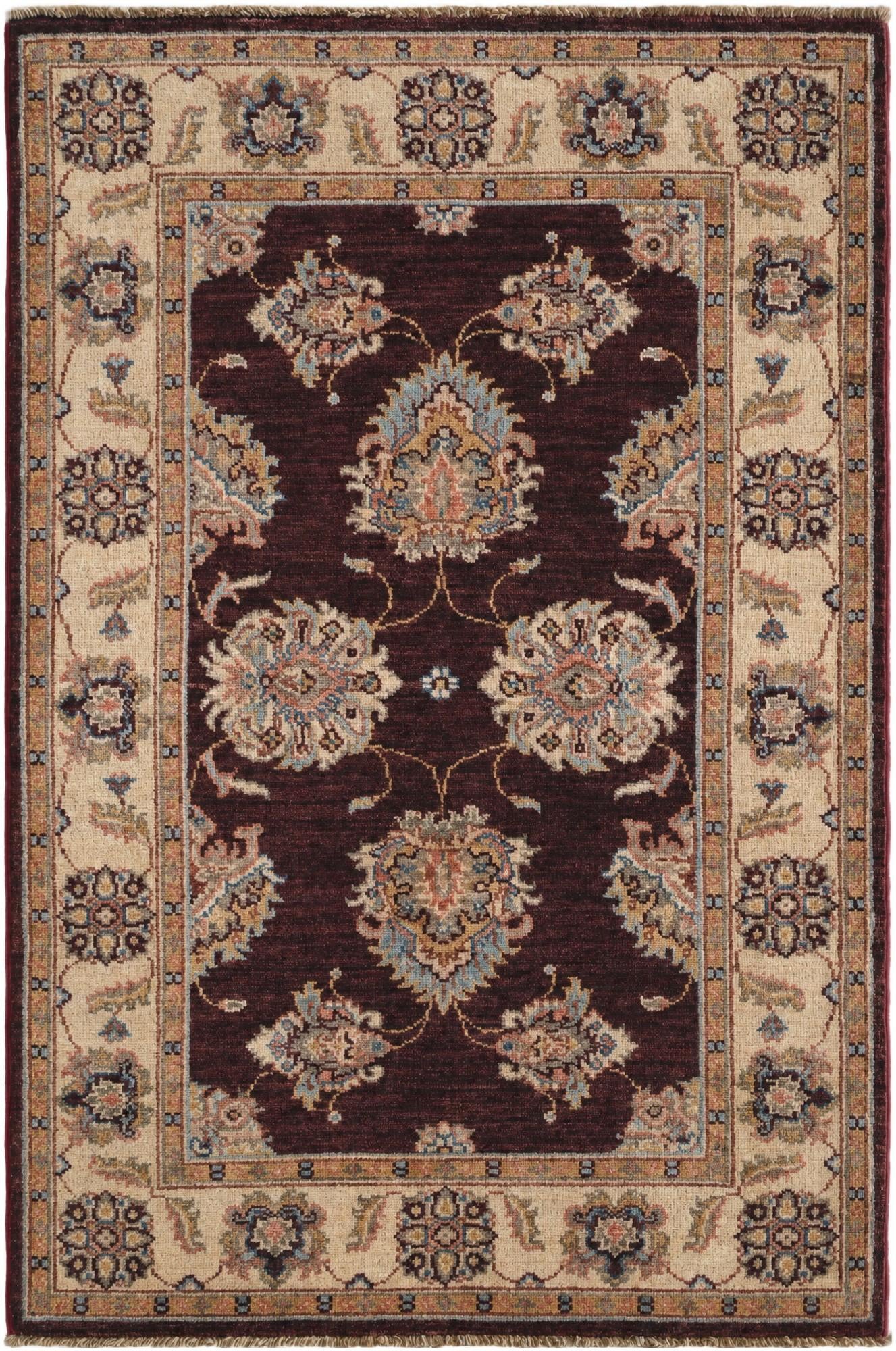 2' 9 x 4' 1 Hand Knotted Ziegler Rug