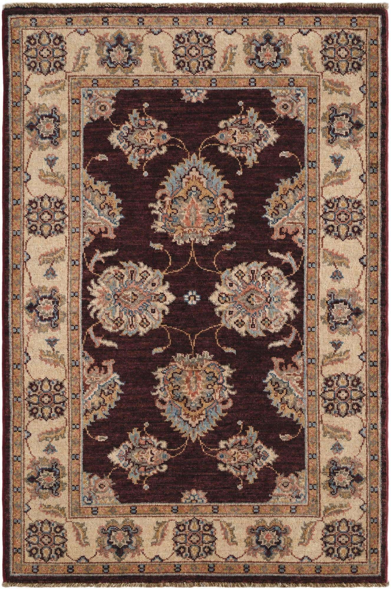 2' 9 x 4' 1 Hand Knotted Ziegler Rug