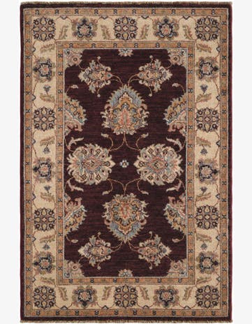 2' 9 x 4' 1 Hand Knotted Ziegler Rug