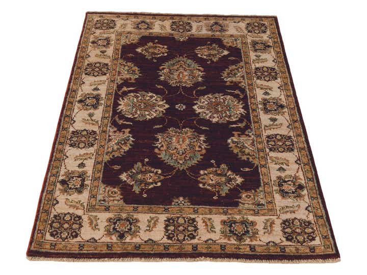 2' 9 x 4' Hand Knotted Ziegler Rug