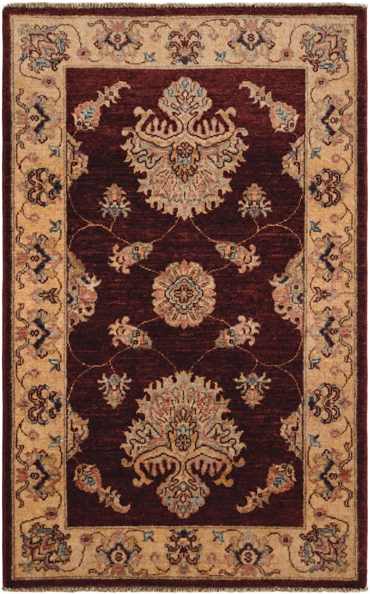 2' 7 x 4' 2 Hand Knotted Ziegler Rug