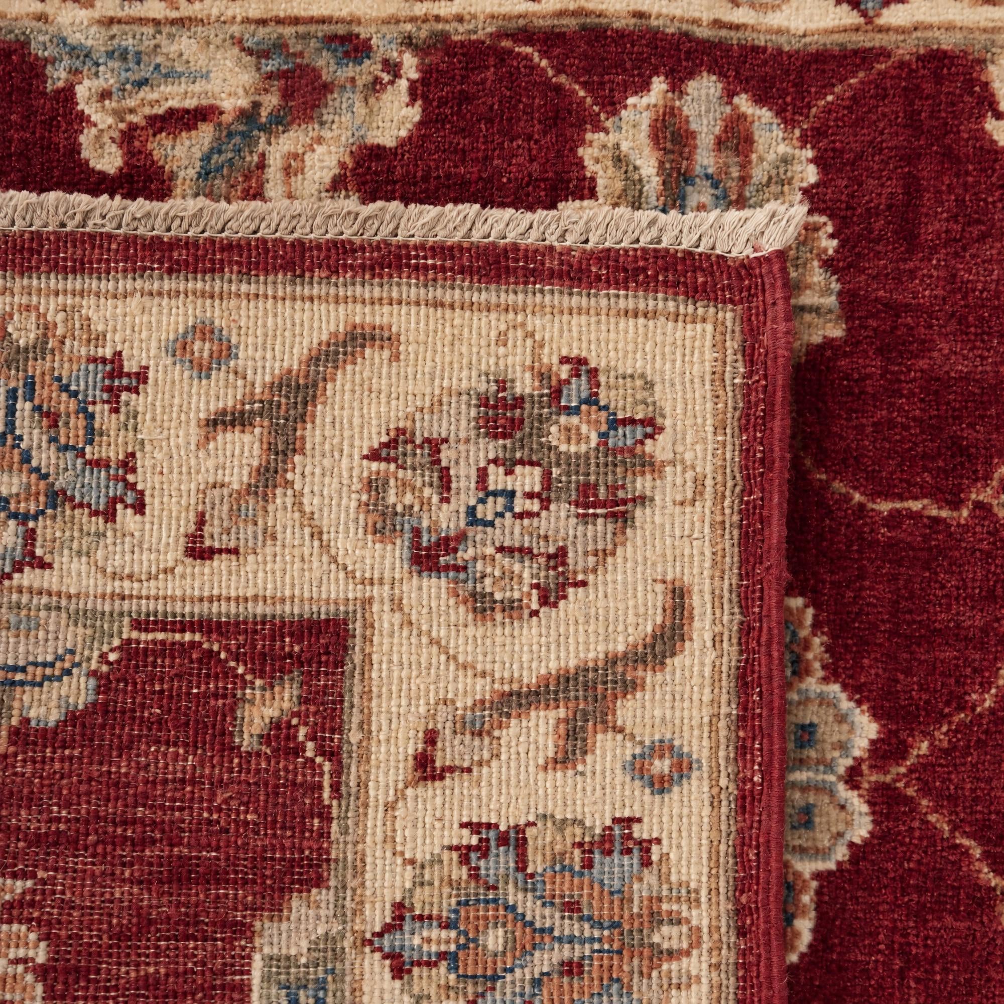 Detail image 12 of 12: 2' 9 x 3' 11 Hand Knotted Ziegler Rug