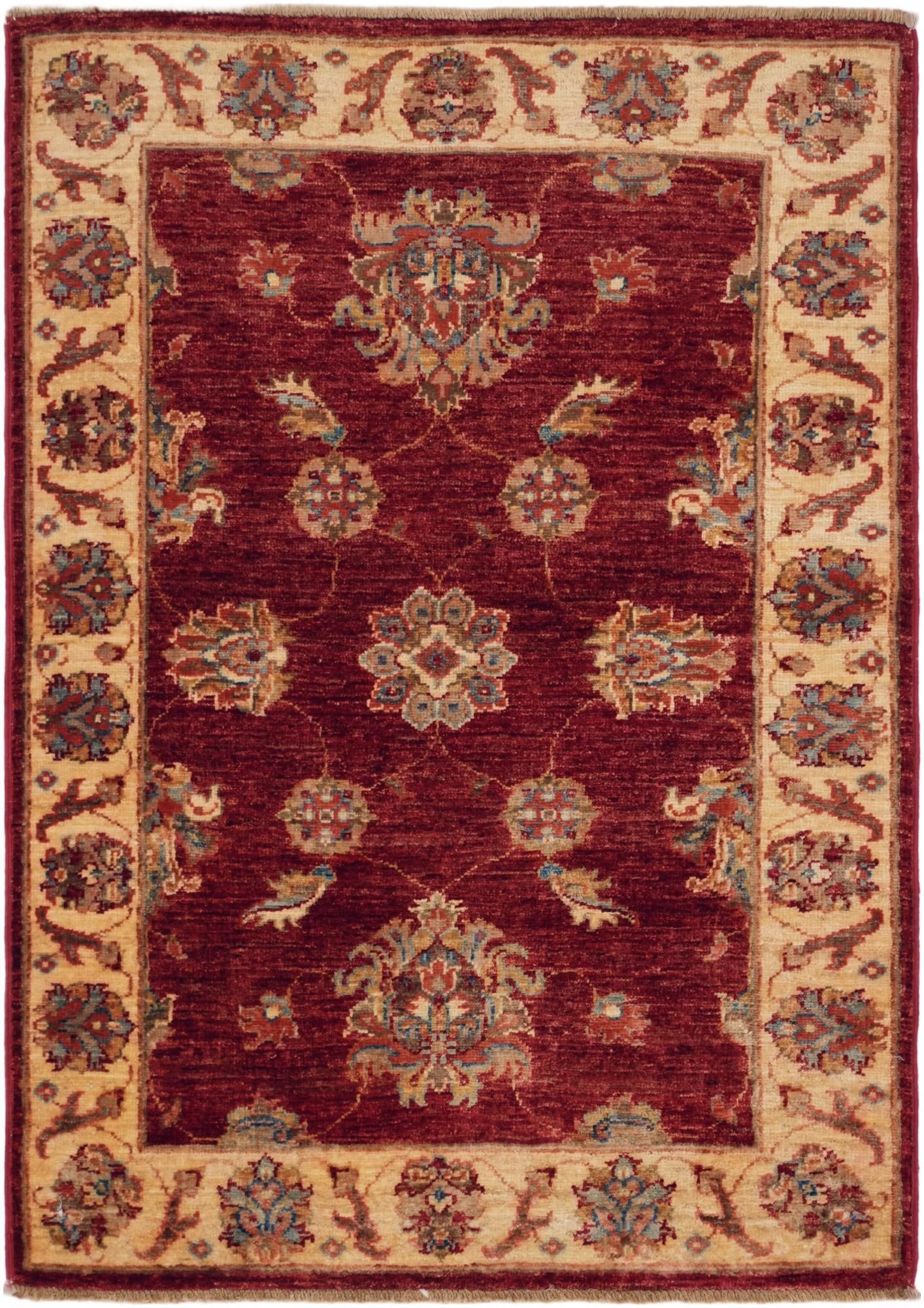 2' 9 x 3' 11 Hand Knotted Ziegler Rug