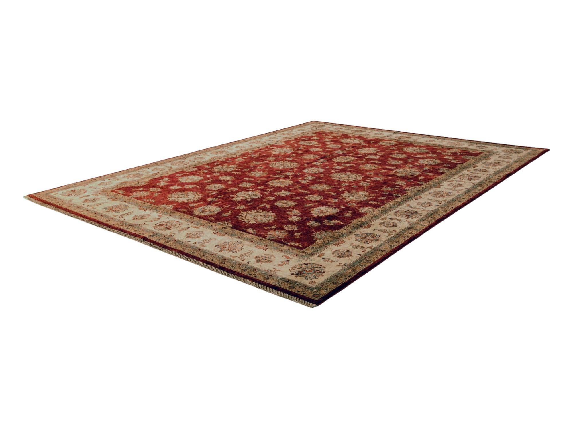 9' 1 x 11' 9 Hand Knotted Ziegler Rug